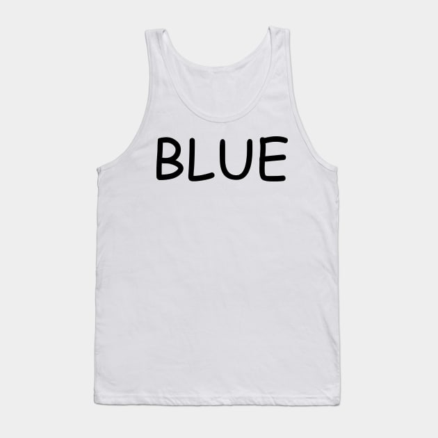 BLUE Tank Top by mabelas